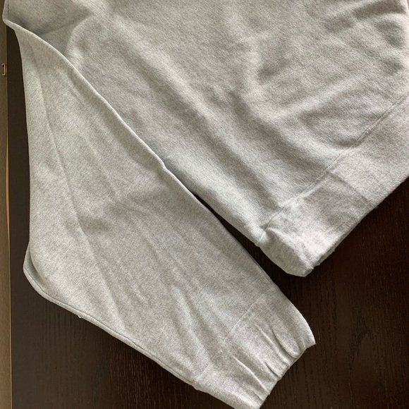 NWT Zara Knit Cropped Sweatshirt, Gray, Size Small - Picture 6 of 6